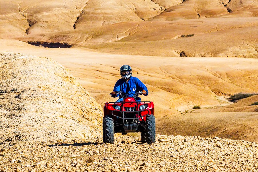 Amazing Agafay Desert In Quad | ½ Day