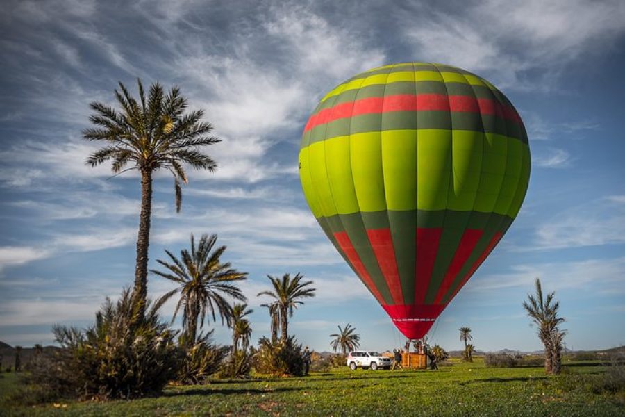 Survol du Désert de Marrakech en Montgolfière