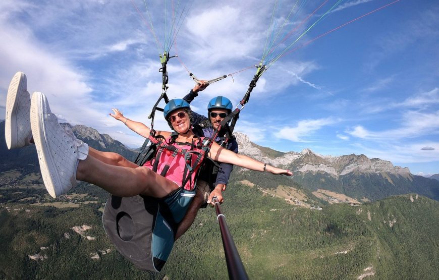 Vol en parapente au Plateau du Kik