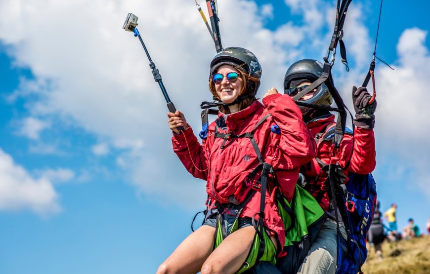 Vol en parapente au Plateau du Kik